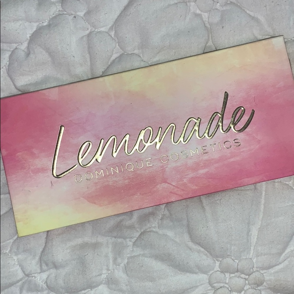 dominique cosmetics lemonade palette